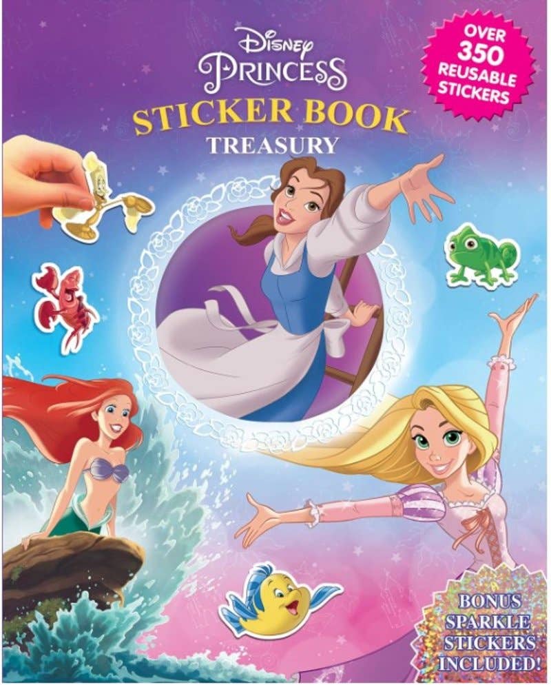 DISNEY PRINCESS #2 STICKER BOOK TREASURY