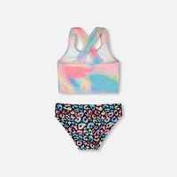 Two-Piece Swimsuit Multicolored