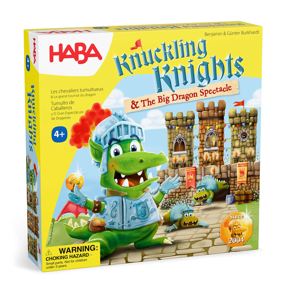 Knuckling Knights- A Knight-Filled Memory, Dexterity, &amp; Dice Game with 3D Castle Towers