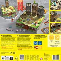 Knuckling Knights- A Knight-Filled Memory, Dexterity, &amp; Dice Game with 3D Castle Towers
