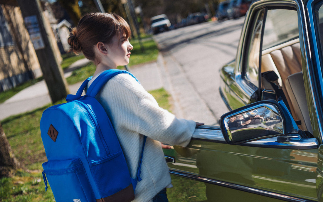 Herschel Heritage Backpack | Youth 26L - French Blue/Saddle Brown
