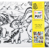 Table Top Colouring Mat, Jurassic
