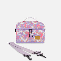 Lunch Box Lilac Retro Flower Print