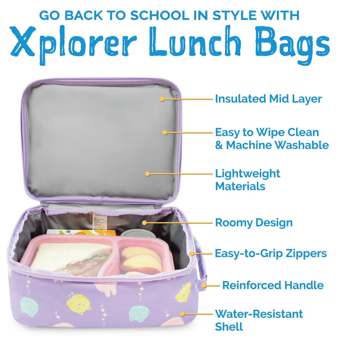 Kids Lunch Bag | Macarons