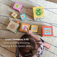 On the Farm Cardboard Stacking & Nesting Cubes