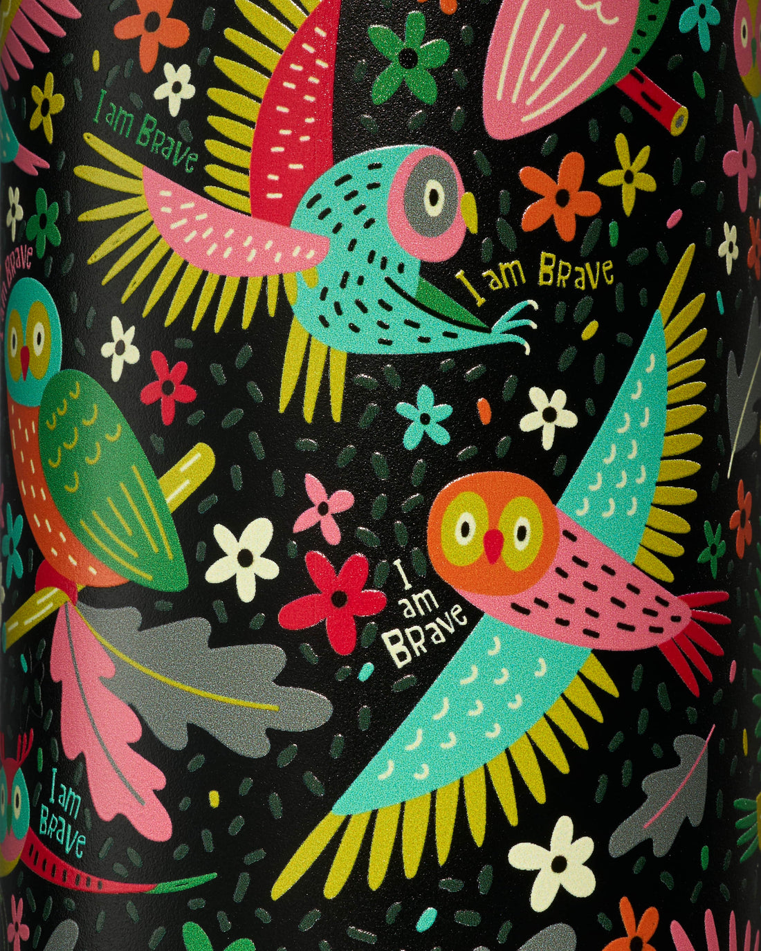 I Am Brave - Owl Bottle