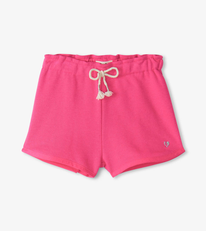 Pink Paper Bag Shorts