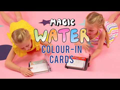 MAGIC COLOUR CHANGING WATER CARDS - CONSTRUCTION