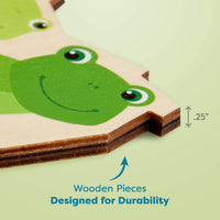 Butterfly 2-in-1 Wooden Puzzle