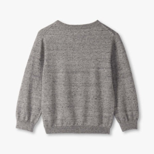 Baby & Toddler Tractor V-Neck Sweater