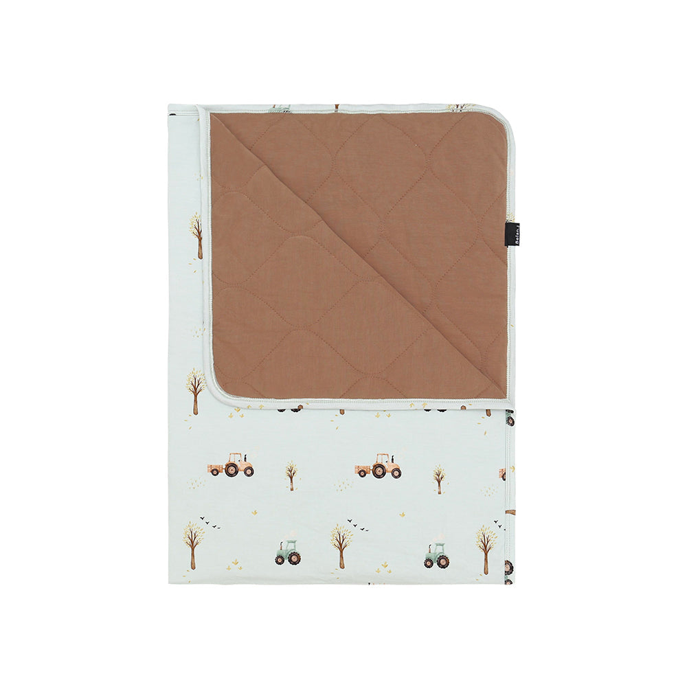 1.0 TOG Snuggle Blanket - Tractors/Hazel