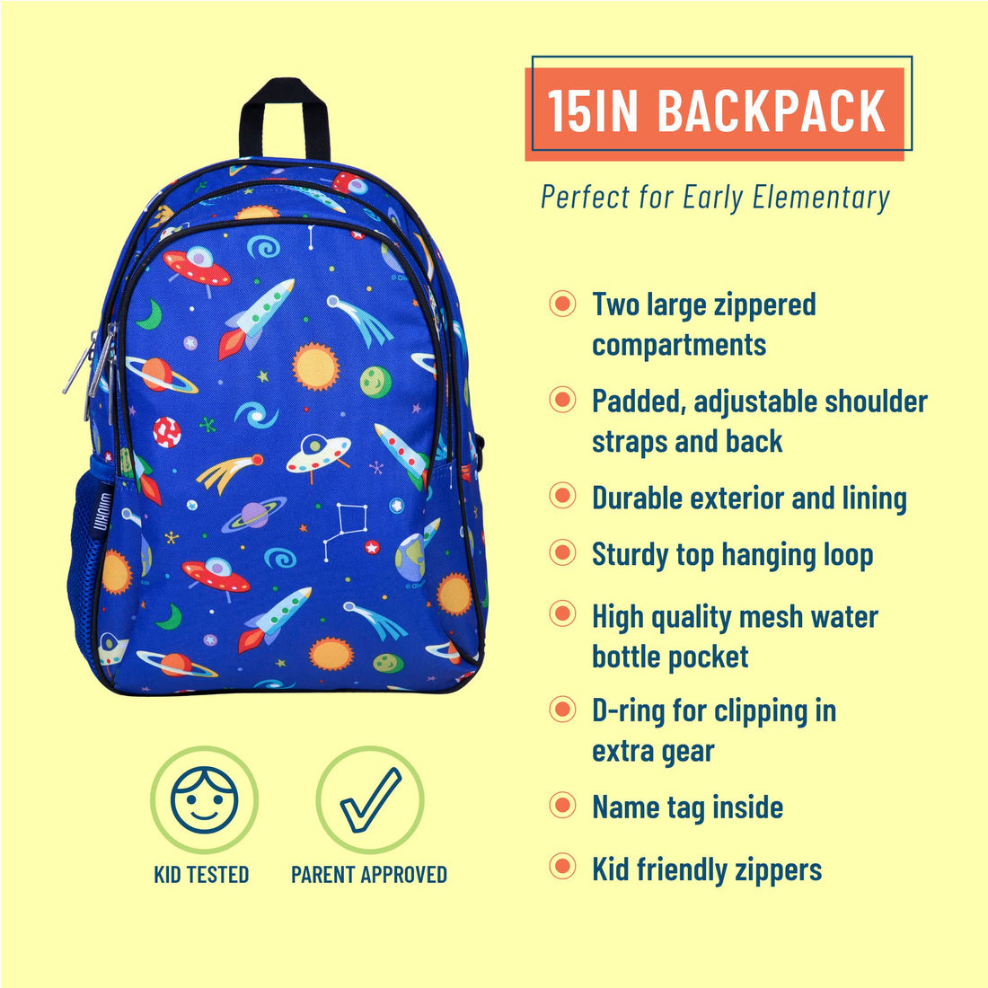 Out of this World 15 Inch Backpack