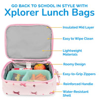 Kids Lunch Bag | Pink Ponies