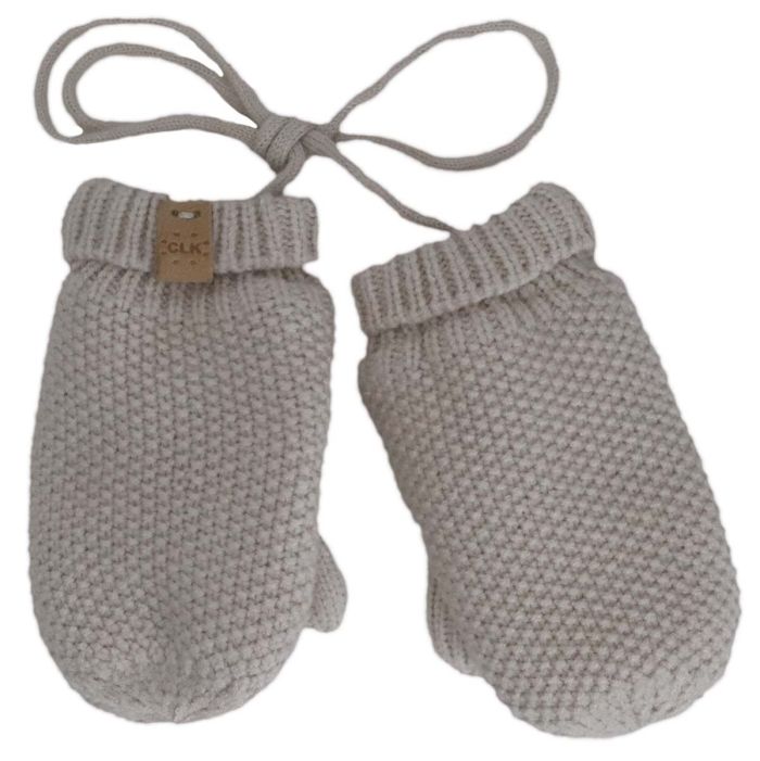 Knit Corded Soft Touch Mittens (Multiple Colours)