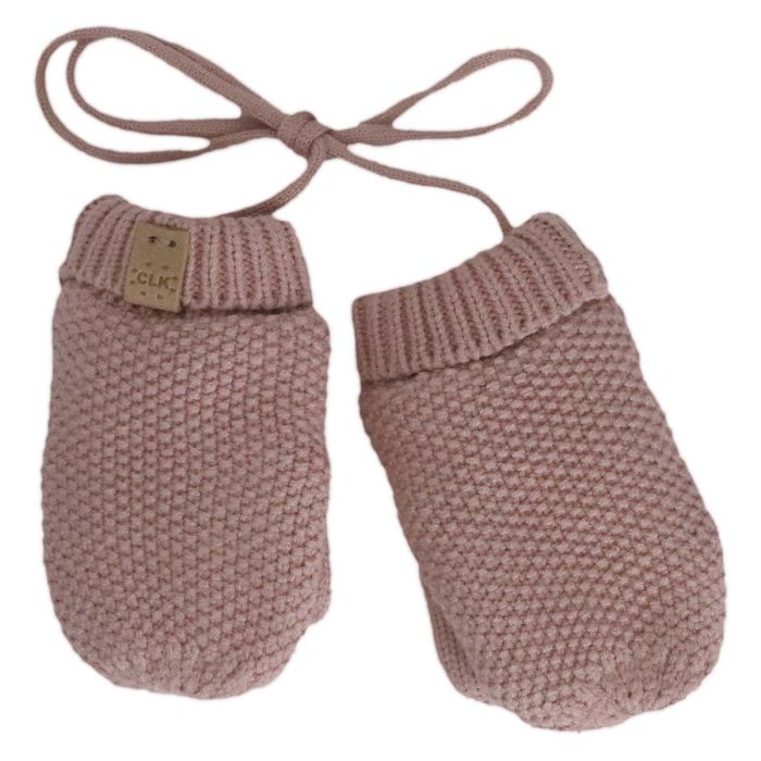 Knit Corded Soft Touch Mittens (Multiple Colours)