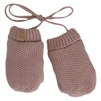 Knit Corded Soft Touch Mittens (Multiple Colours)