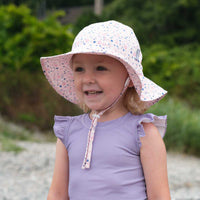 Pink Blossoms | Cotton Floppy Hat