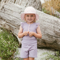 Pink Blossoms | Cotton Floppy Hat