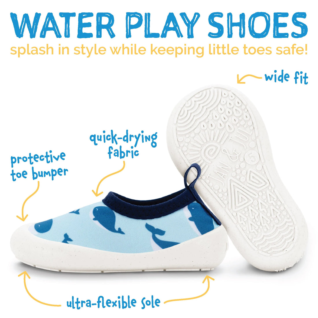Kids Water Shoes | Black