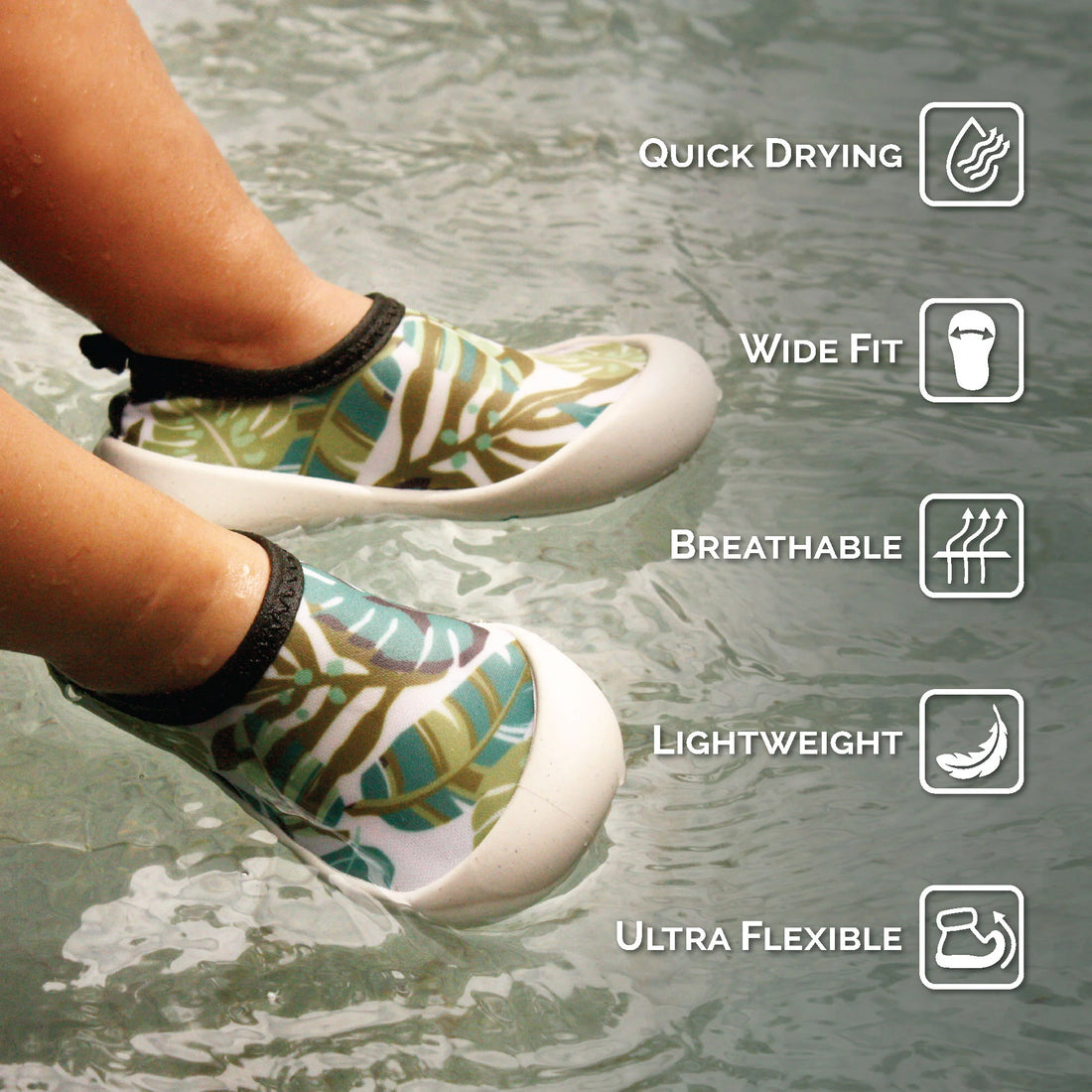 Kids Water Shoes | Black