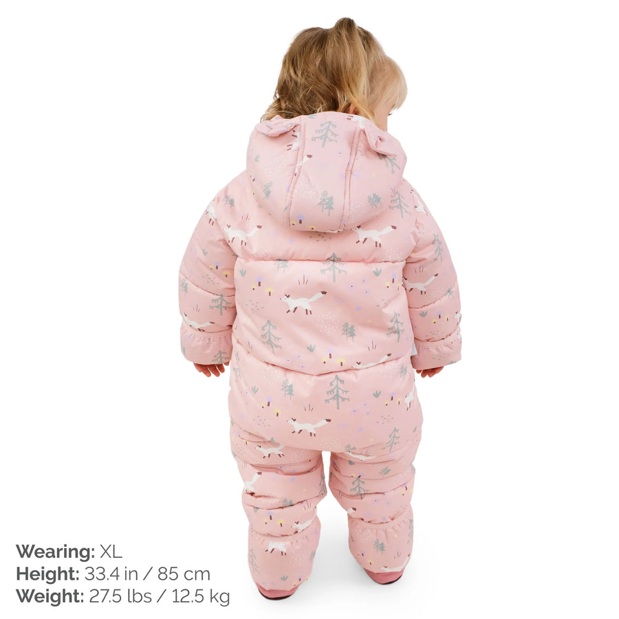Baby Snowsuit | Pink Forest