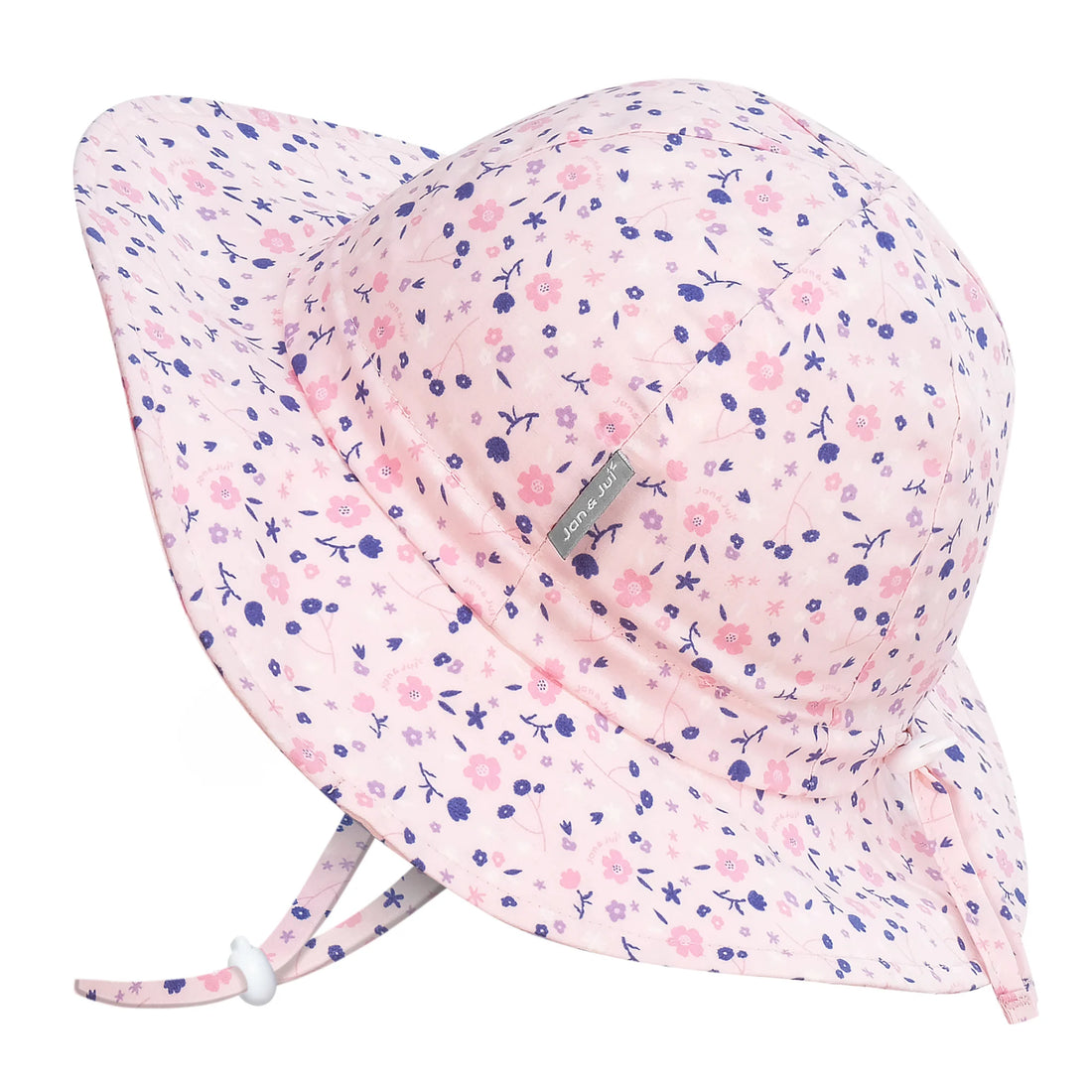 Pink Blossoms | Cotton Floppy Hat