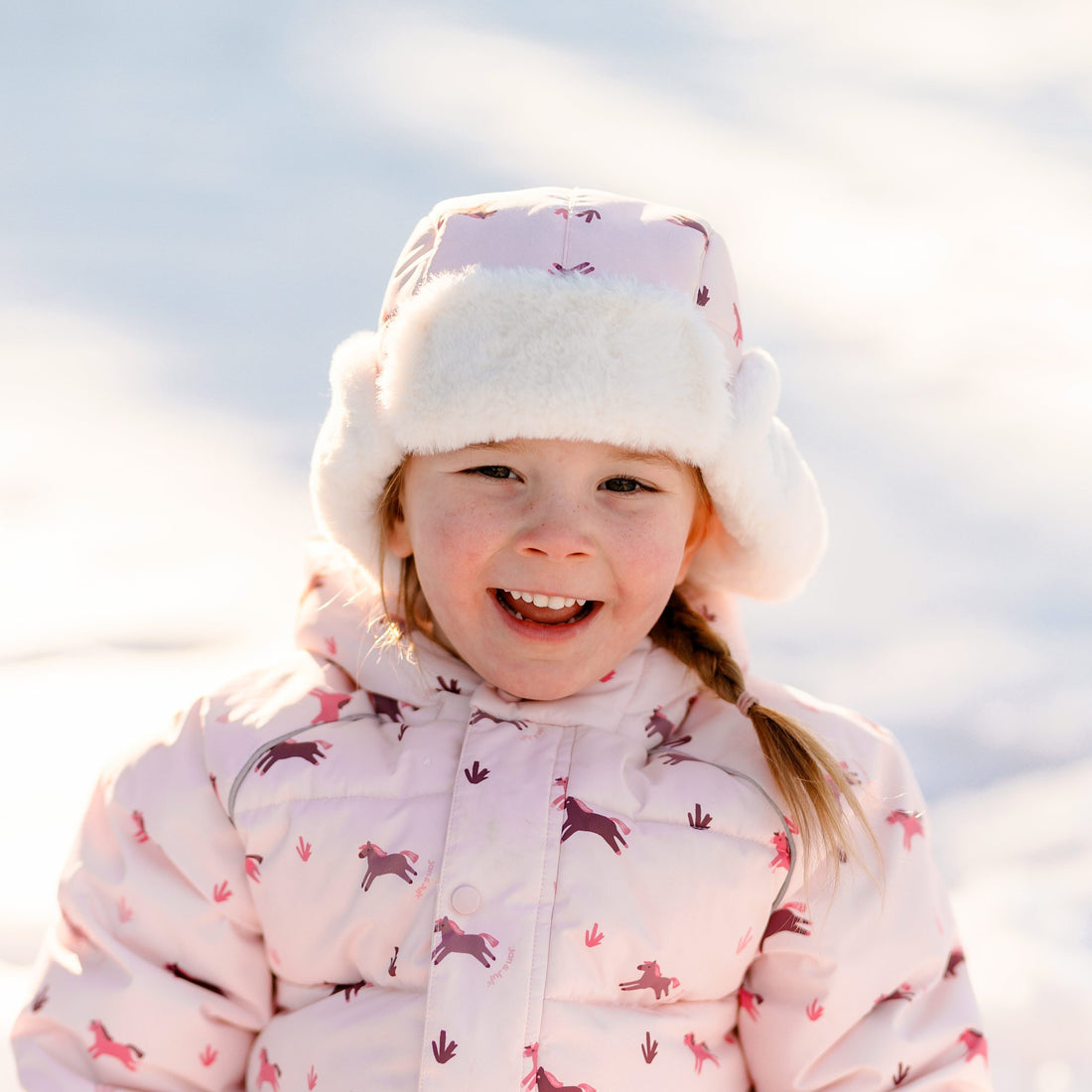 Kids Insulated Winter Hats | Pink Ponies