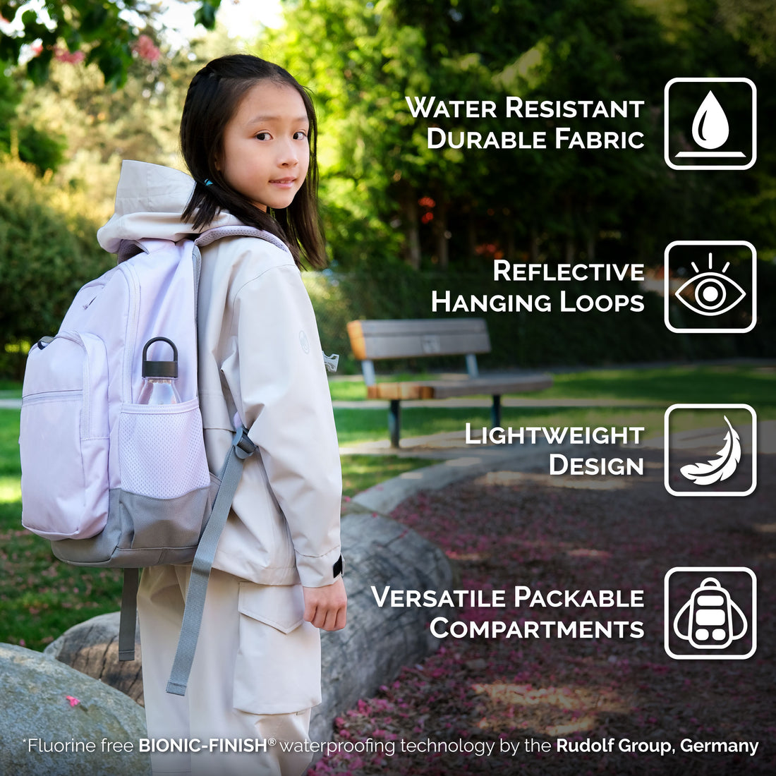 Youth Backpacks | Lilac