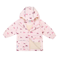 Kids Fleece Lined Rain Jackets | Pink Ponies