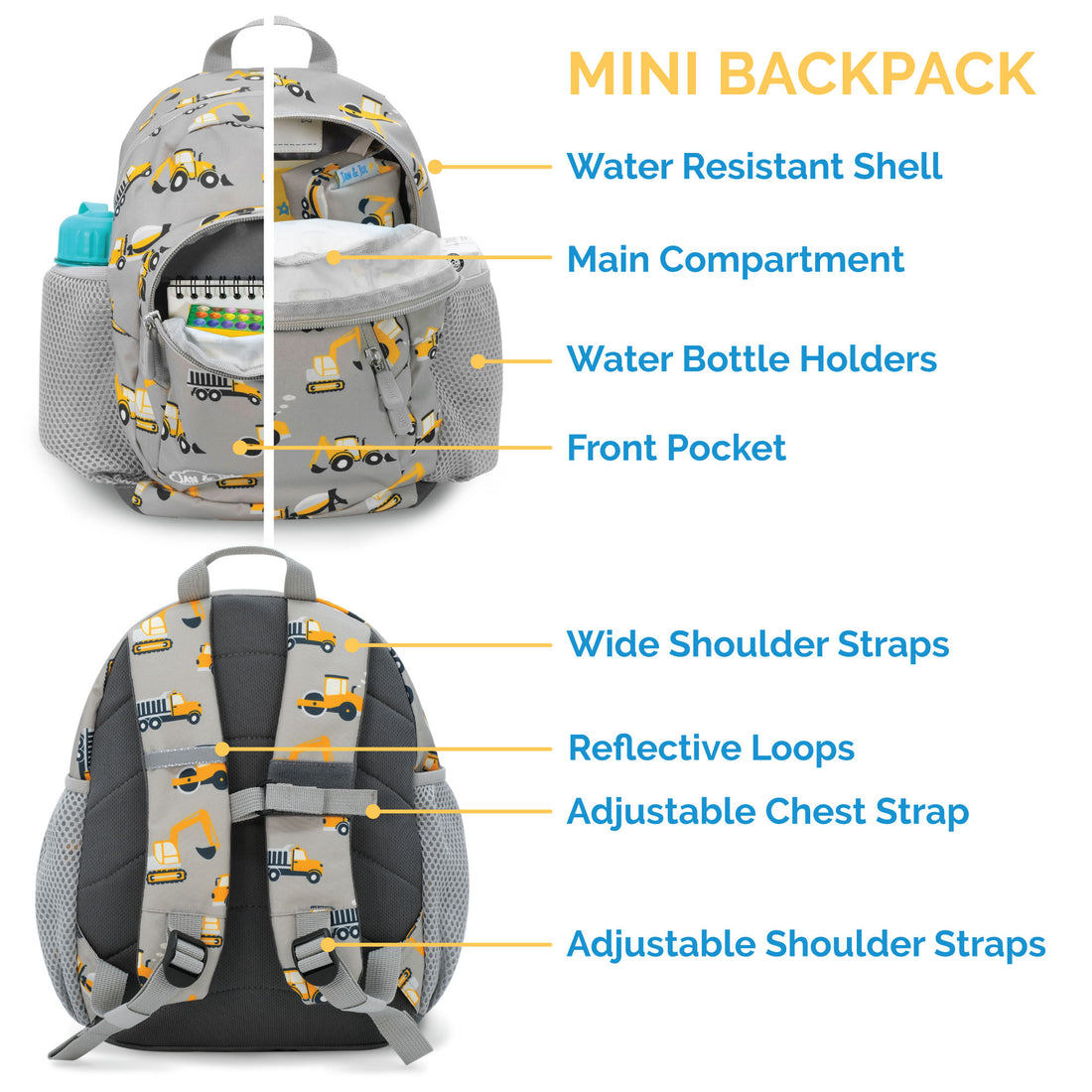Kids Mini Backpacks | Pink Ponies