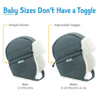 Kids Insulated Winter Hats | Grey Construction