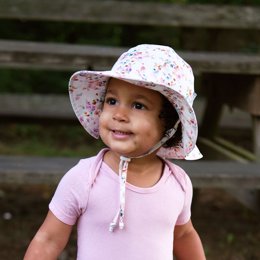 Kids Cotton Floppy Hats | Pretty Petals