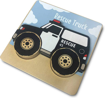 Vehicles Puzzles - Rescue Truck
