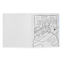 outer space explorers coloring book