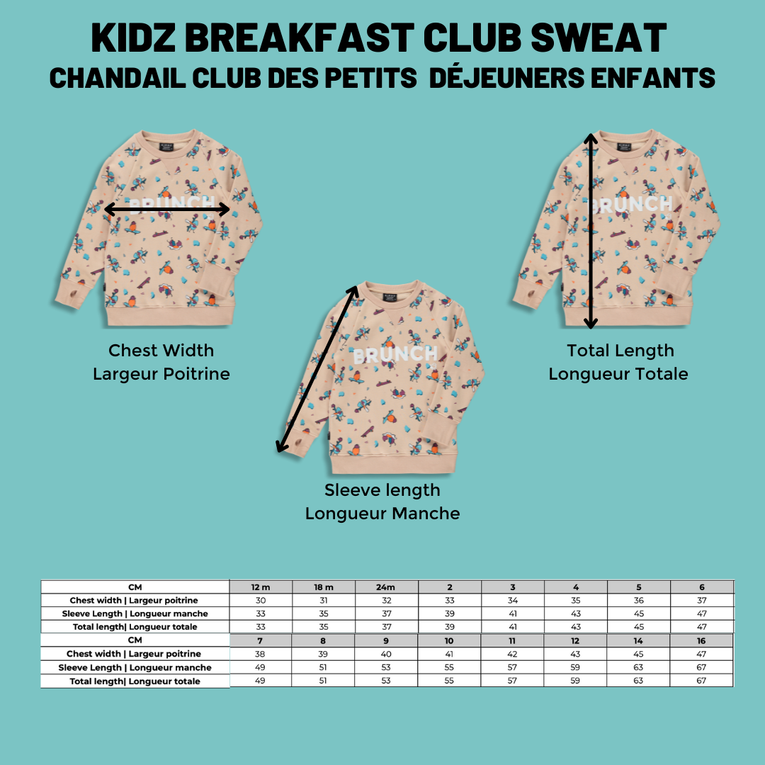 BREAKFAST CLUB SWEAT |KIDZ| LIMITED EDITION