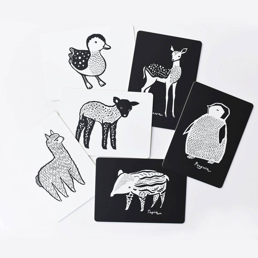 ART CARDS FOR BABY - BABY ANIMALS COLLECTION