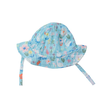SUNHAT - FLORAL SWANS