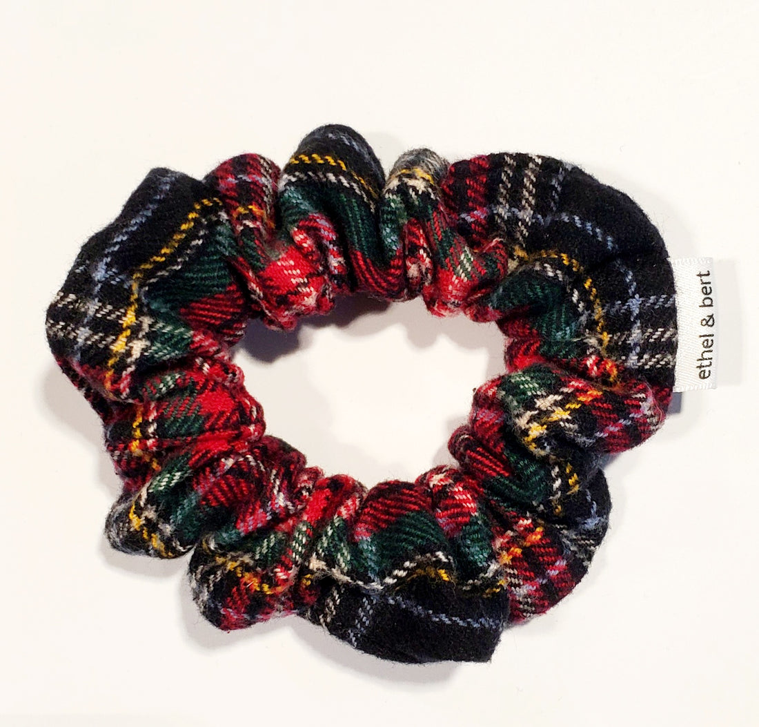 The Holiday Plaid Scrunchie
