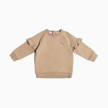 Taupe Pins Baby Top