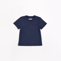 Bleu Profond Modal Rib T-Shirt