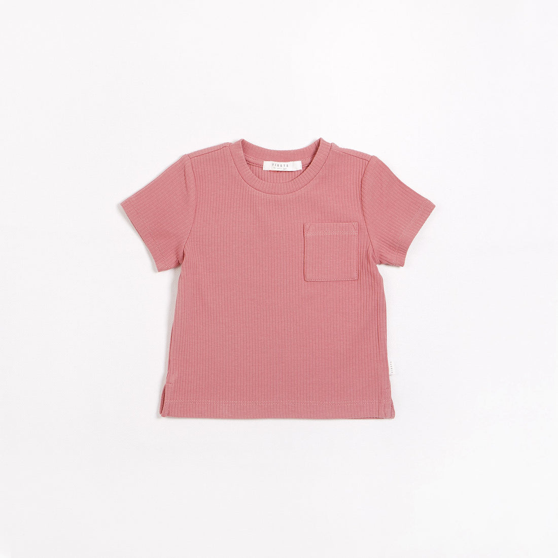 Ribbed Pocket Shirt - Pink