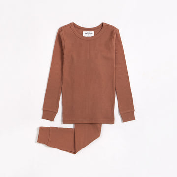 Red Rock Modal Rib PJ Set