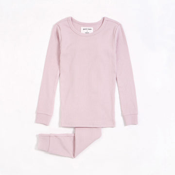 Lavender Modal Rib PJ Set