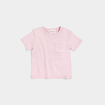 "Miles Basics" Cloudy Pink T-Shirt