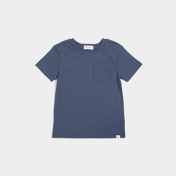"Miles Basics" Vintage Blue T-Shirt