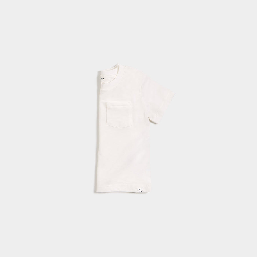 "Miles Basics" Off-White T-Shirt