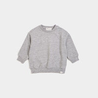 "Miles Basics" Heather Grey Sweatshirt