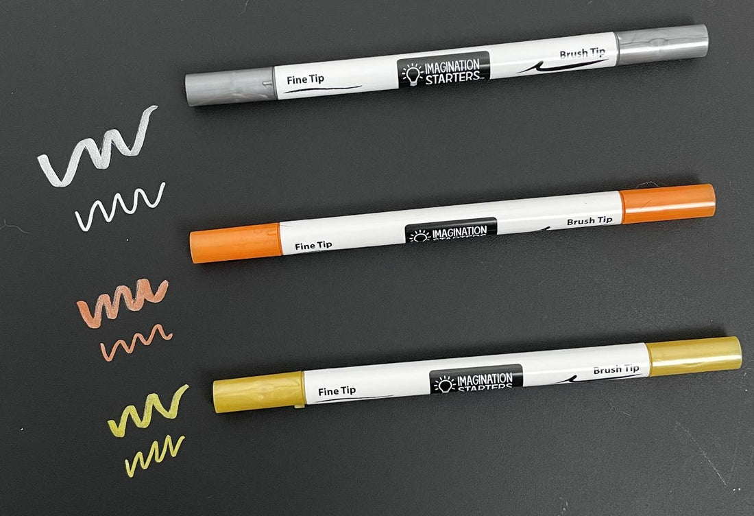 Inspire Metallic Chalk Marker Set 3