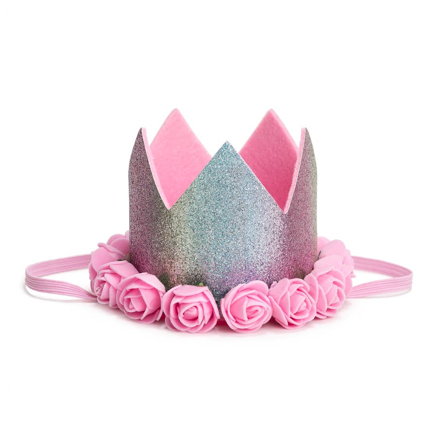 Cotton Candy Crown and Tutu Set