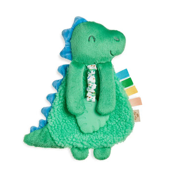 Itzy Lovey Plush with Silicone Teether Toy | James the Dino
